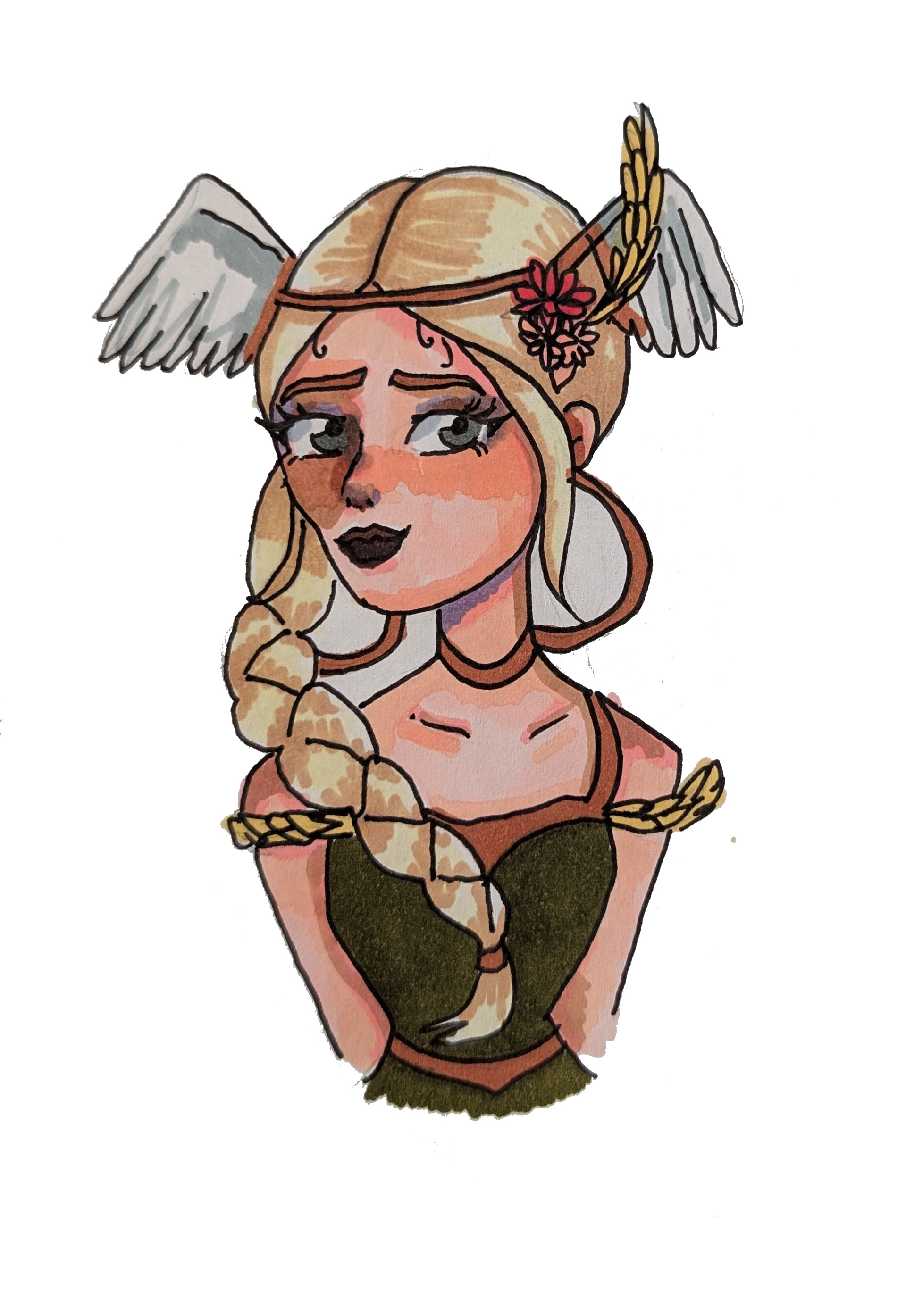 Virgo - Zodiac Art