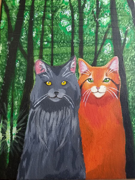 Cats in the Forest